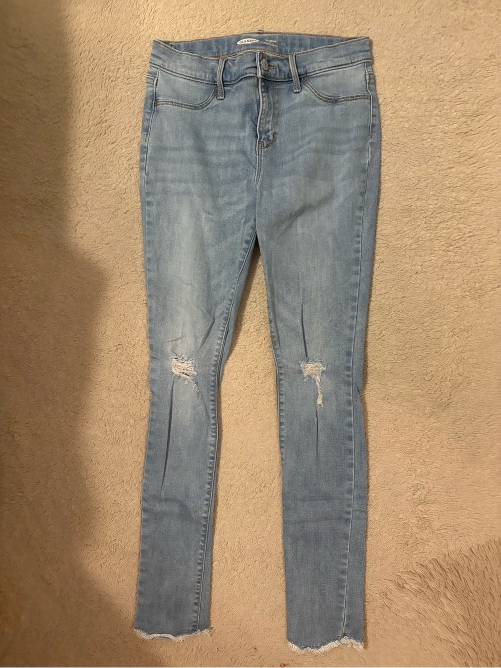 Old Navy Girls Light Blue Skinny Jeans